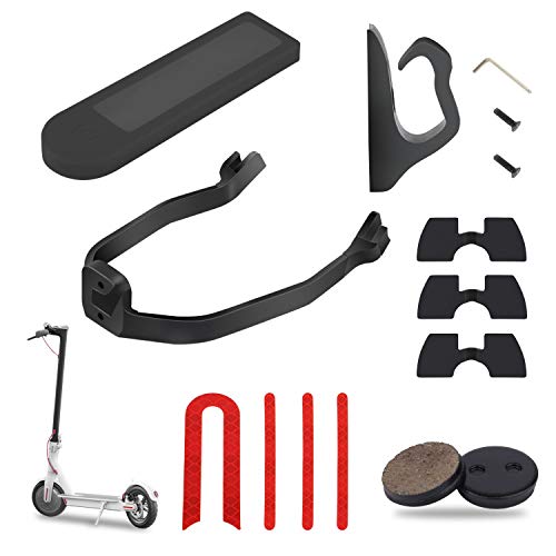 Yungeln Accesorio de Repuesto para Scooter de 6 Piezas, Guardabarros para Pastillas de Freno, Cubierta de alimentación Compatible para Scooter Xiaomi 1S / M365 / Pro 2