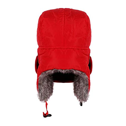 YYDM Bluetooth Beanie Hombres, Sombrero De Beanie Hombre Cálido Llamada Micrófono con Manos Libres Altavoz De Micrófono Y Estéreo De Alta Definición, Sombrero De Esquí Al Aire Libre De Invierno,Rojo