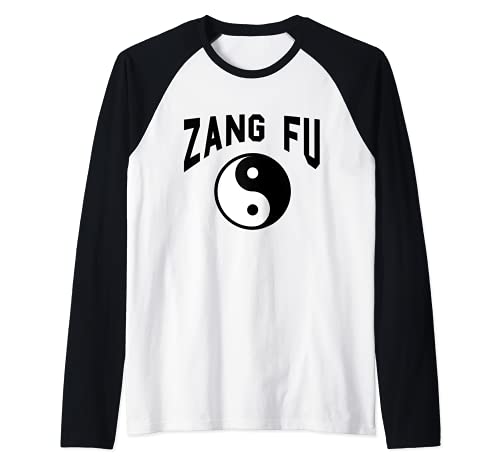 Zang Fu Yin Yang - Profesionales de Zang Fu & Sanadores de Zang Fu Camiseta Manga Raglan