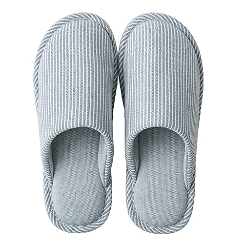 Zapatillas de Estar por casa para Mujer Invierno Pantuflas con Suela Antideslizante Cálidas y Cómodas Gr.34-45 (Azul, Numeric_36)