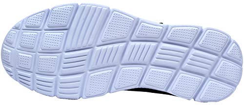 Zapatillas de Seguridad Hombre,LM180121 SBP Zapatos de Trabajo Mujer con Punta de Acero Ultra Liviano Reflectivo Transpirable 45 EU,Blanco Negro