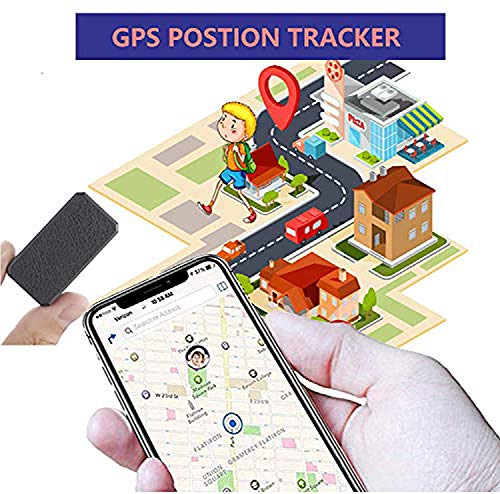 Zeerkeer Mini Localizadores GPS,GPS Tracker para Vehículos/niños Vehículo Rastreador Localizador de Seguimiento en Tiempo Real con Aplicación Gratuita TK901