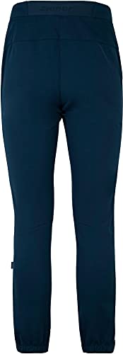 Ziener Nabelle Pantalones Softshell, esquí de Fondo Delantera Resistente al Viento, Parte Trasera elástica, Azul Marino, 46 para Mujer