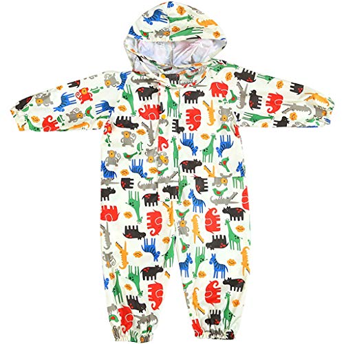 Zilee Niños Traje de Lluvia Chubasquero Niña Traje de Lluvia para Niños Impermeable Pantalones Chubasquero Poncho,Deportes,Cámping,Viajes,Al Aire Libre