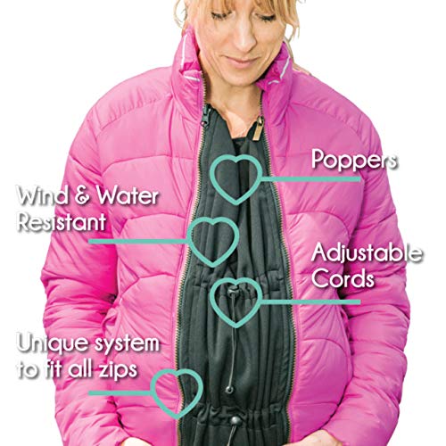 Zip Us In Panel de expansión de la Chaqueta - Convierte su Chaqueta preferida en una Chaqueta premamá! (Standard Length (65cm) Single Vislon Panel)