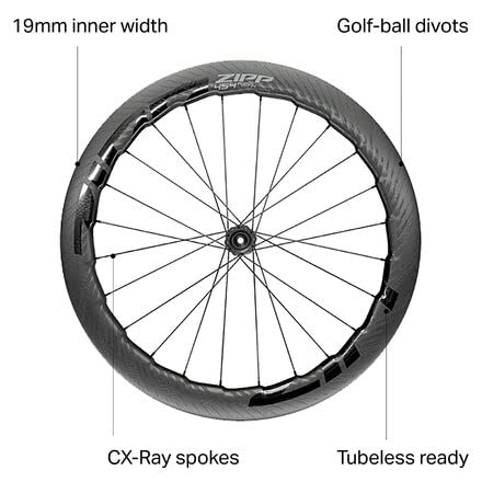 Zipp Roue à disque arrière 454 NSW tubeless 10/11v Sram