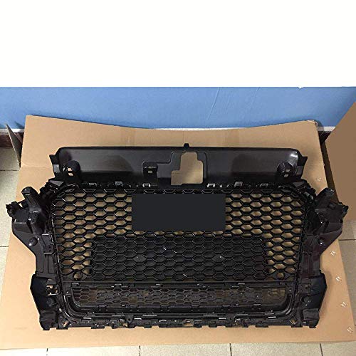 ZLQWSR Parrilla Delantera, 1 Uds. para Audi A3 S3 8V Rs3 Style Car 2013 2014 2015 2016 Abs Accesorios para Automóviles Nuevo