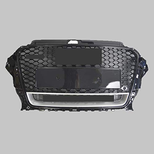 ZLQWSR Parrilla Delantera, 1 Uds. para Audi A3 S3 8V Rs3 Style Car 2013 2014 2015 2016 Abs Accesorios para Automóviles Nuevo