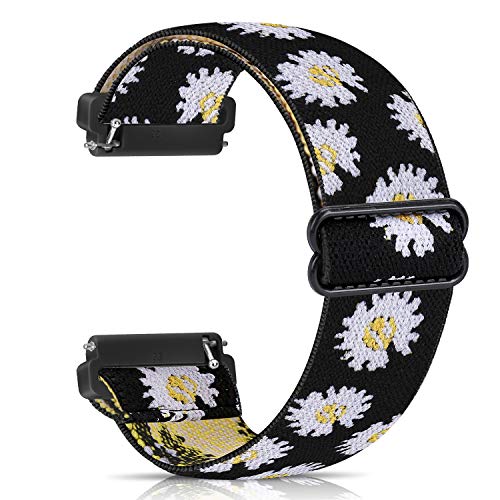 Zoholl - Correas elásticas compatibles con Versa/Versa 2/Versa Lite de 23 mm, compatibles con reemplazo bonito, pulseras elásticas con motivos impresos para hombres, mujeres y niñas