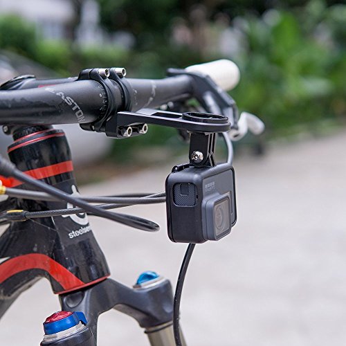 ZTTO - Soporte de bicicleta para cámara de ordenador, soporte de GPS para manillar de bicicleta MTB