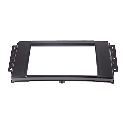 ZWNAV 2 DIN Marco de plástico para Radio para Land Rover Freelander 2006-2014, Discovery 2004-2009, Range Rover Sport 2005-2009