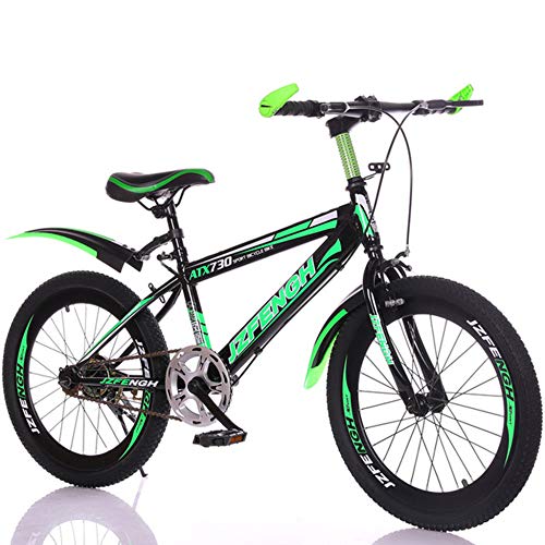 ZXCVB Mountain Bike MTB 20/22/24 Inch Fat Tire Bike Bicicleta con Frenos De Disco Bicicleta MTB para Hombres Y Mujeres,Green-22inch