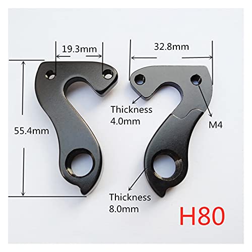 ZZHH 2pcs Bicycle Trasero Desperilleur Perching Ajuste para Pinarello Dogma F8 F10 F12 Norco Stevens Autor definitivo Gitane Haibike Vitus Abandonar (Color : KGH80P2)