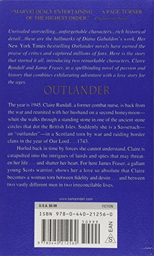 Outlander (Unknown) [Idioma Inglés]: A Novel: 1