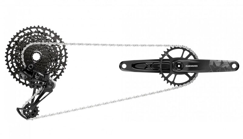 Grupo Sram NX Eagle. 