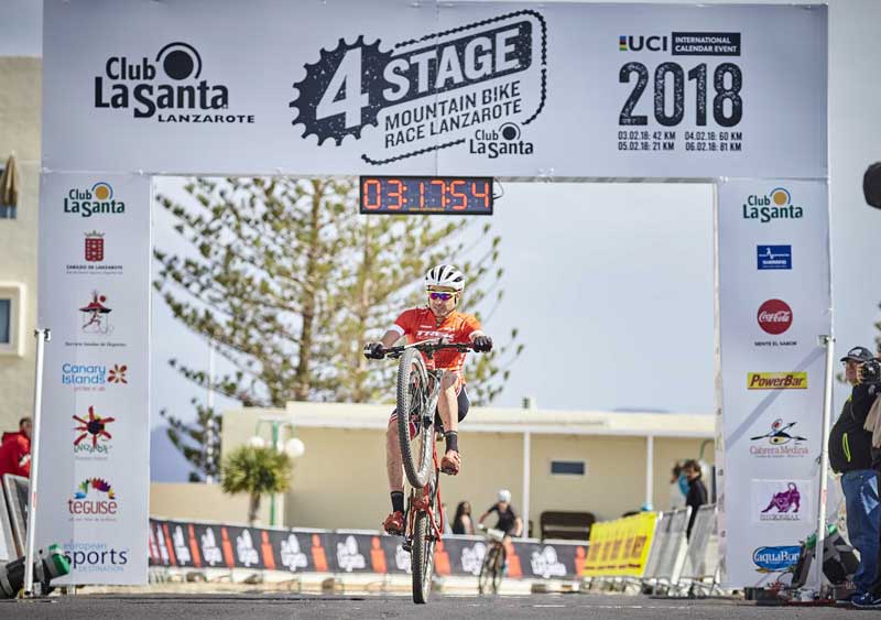 Sergio Mantecón en la 4 Stage Lanzarote